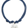 Bracciale cordino blu mare
