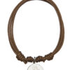 Bracciale cordino marrone