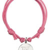 Bracciale cordino rosa