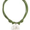 Bracciale cordino verde