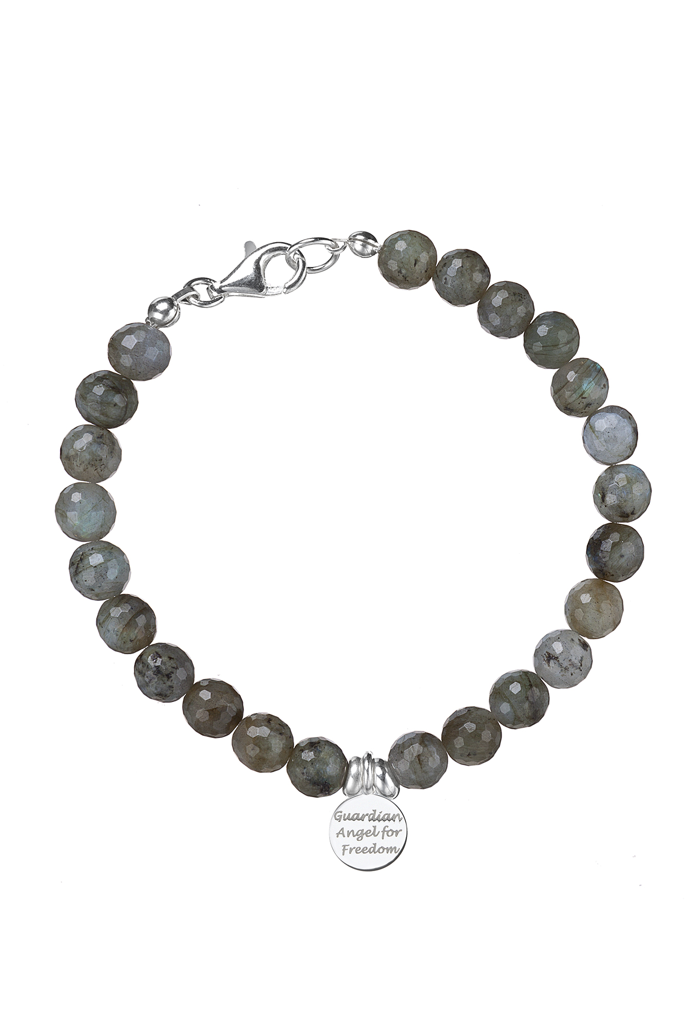 BRACCIALE LABRADORITE GREEN MAN