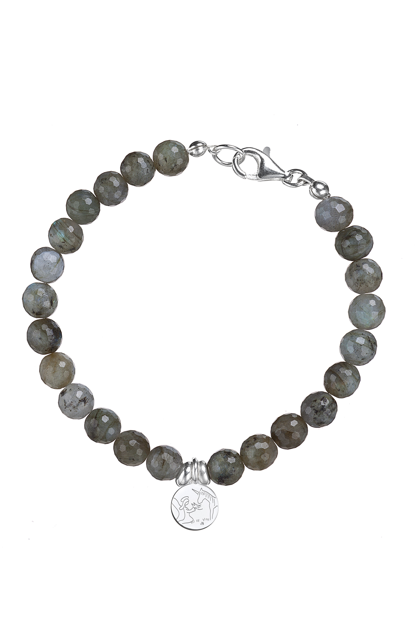 BRACCIALE LABRADORITE GREEN MAN