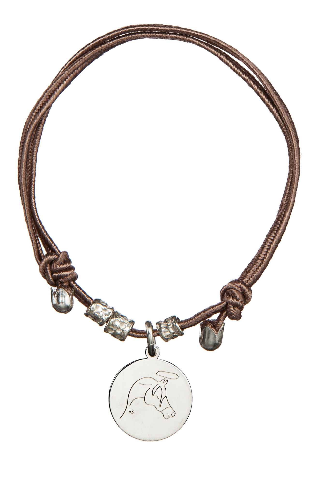 BRACCIALE LACCETTO FANGO ANIMO'