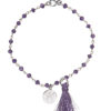 BRACCIALE ROSARIO AMETISTA LITTLE ANGEL