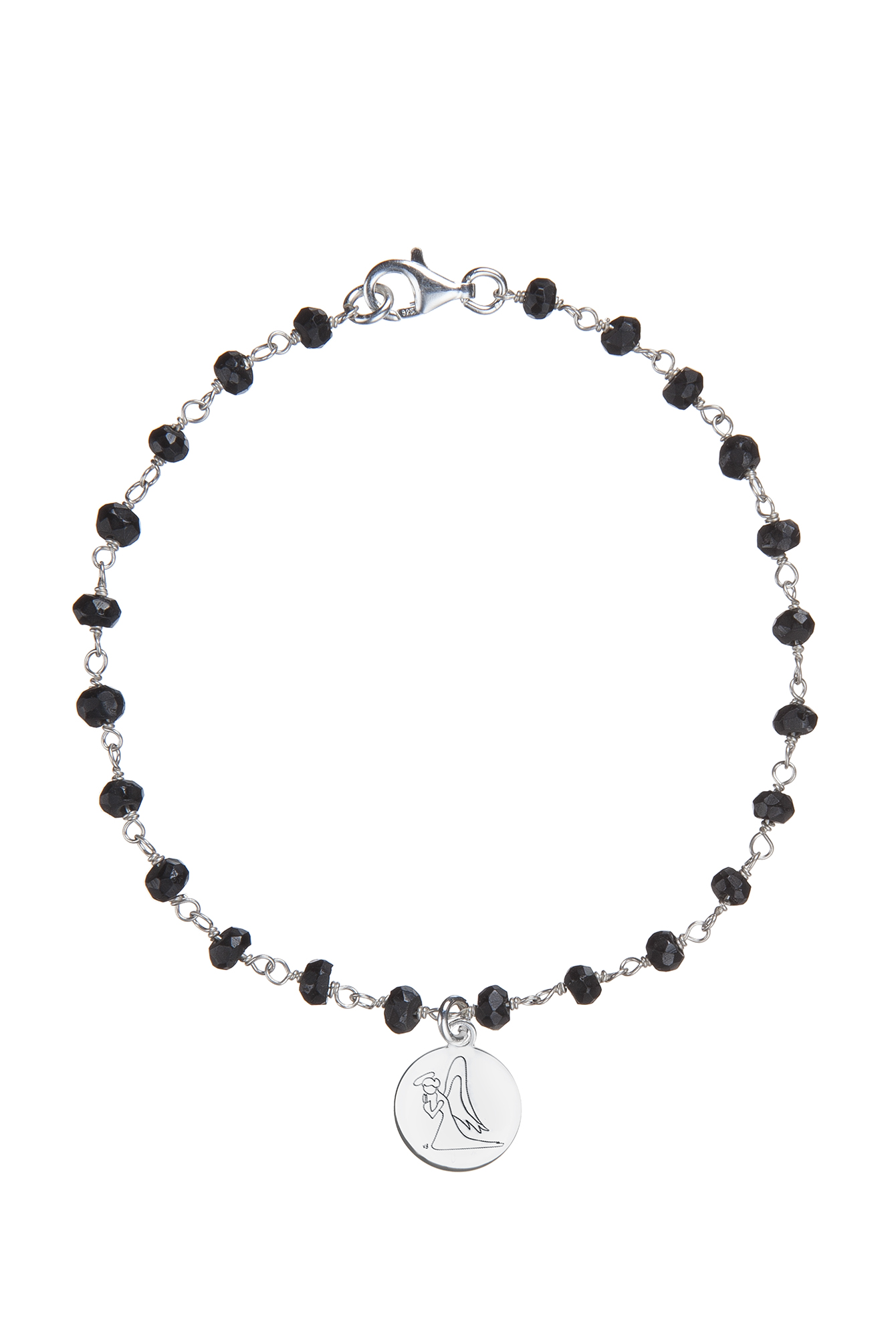 BRACCIALE ROSARIO ONICE LITTLE ANGEL