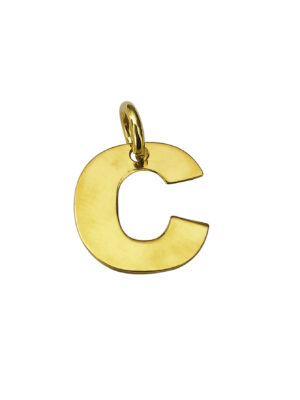 LETTERA C GOLD