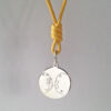 Collana cordino giallo