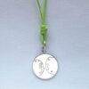 Collana cordino verde