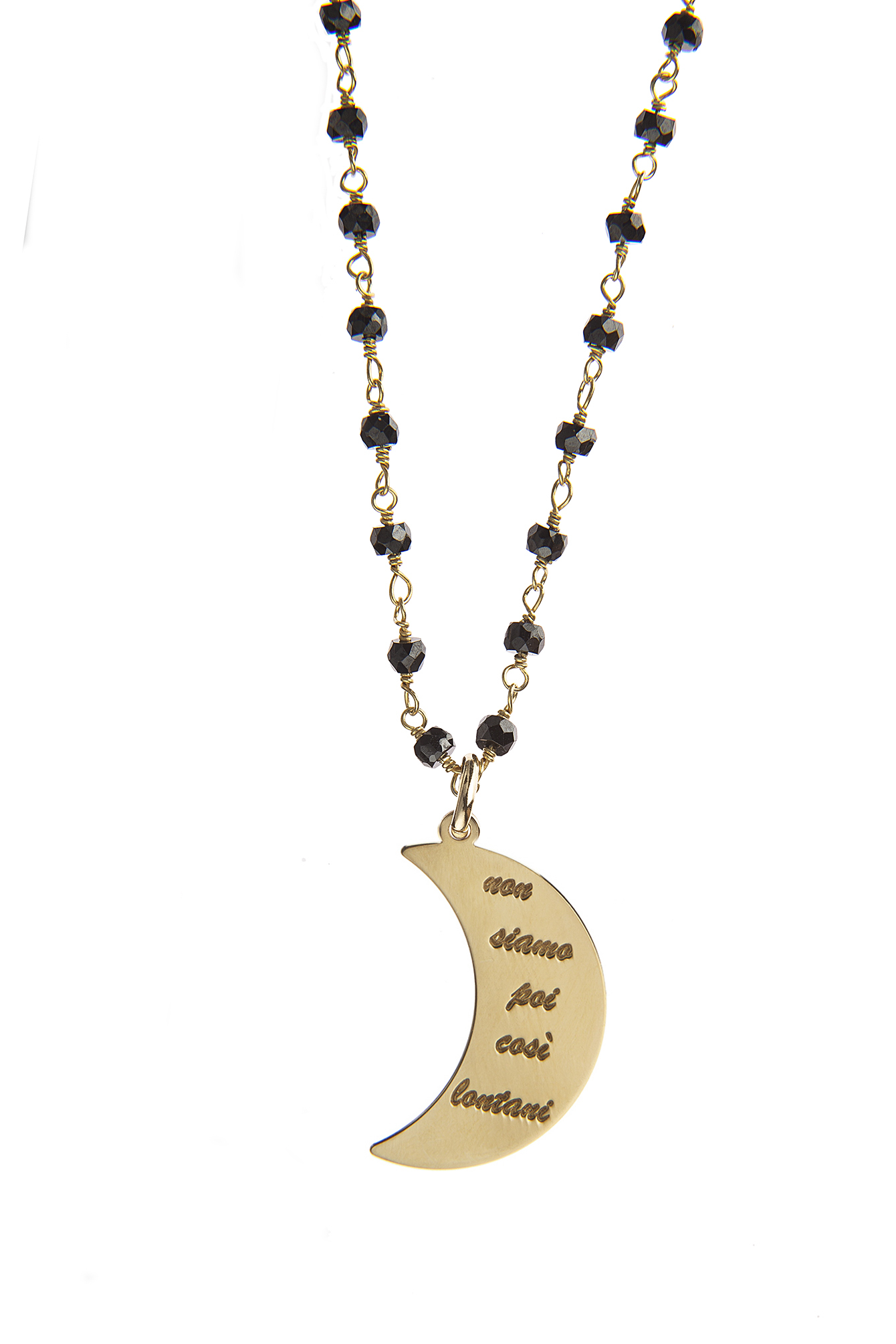COLLANA LUNA ONICE GOLD