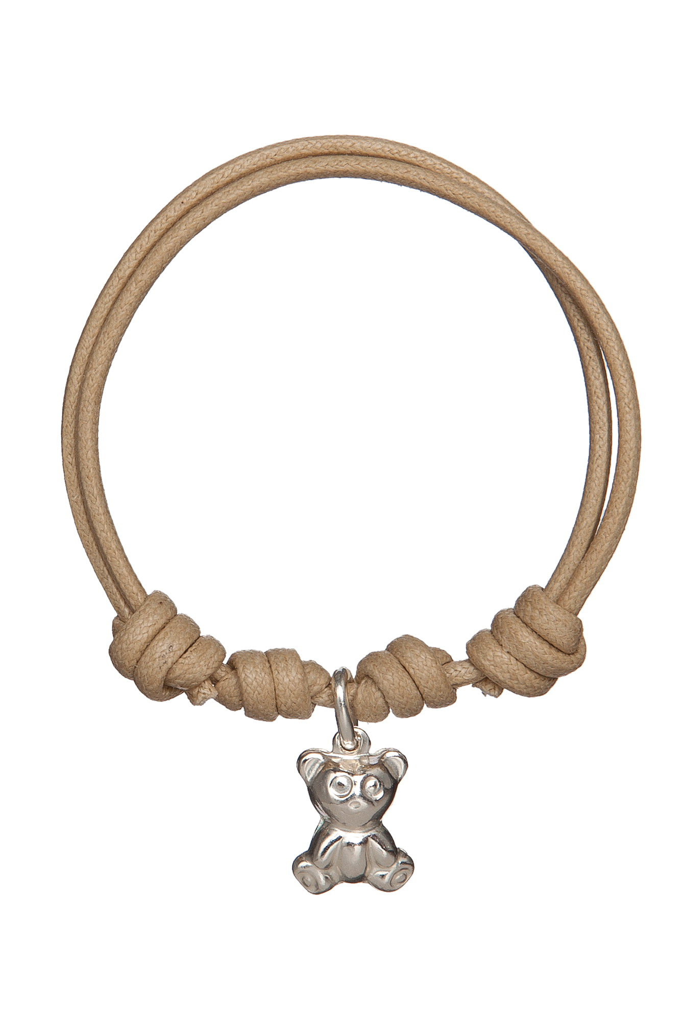 BRACCIALE I BABYSSIMI BEIGE CON ORSETTO