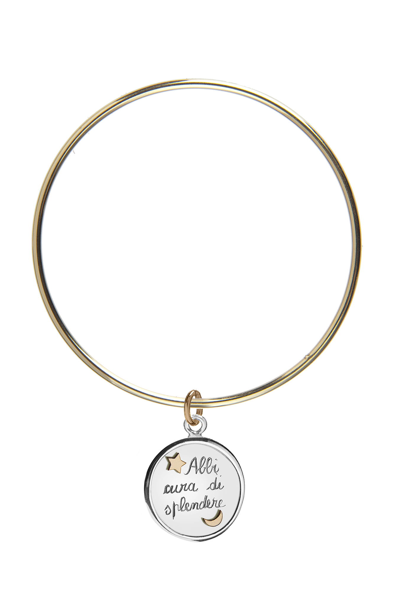 BRACCIALE RIGIDO "ABBI CURA DI SPLENDERE"