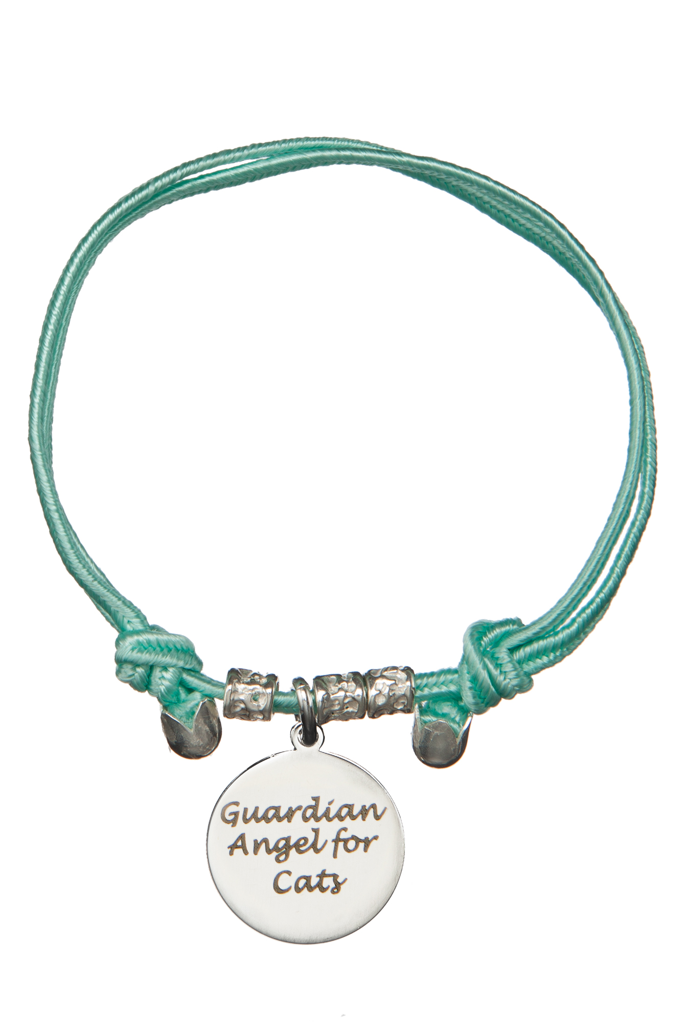 BRACCIALE LACCETTO VERDE ACQUA ANIMO'