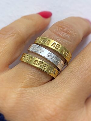 ANELLO DELLA POSITIVITA' LOVE YOURSELF