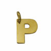 LETTERA P GOLD