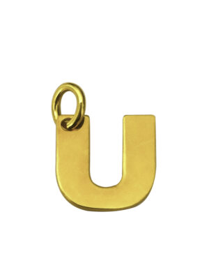 LETTERA U GOLD