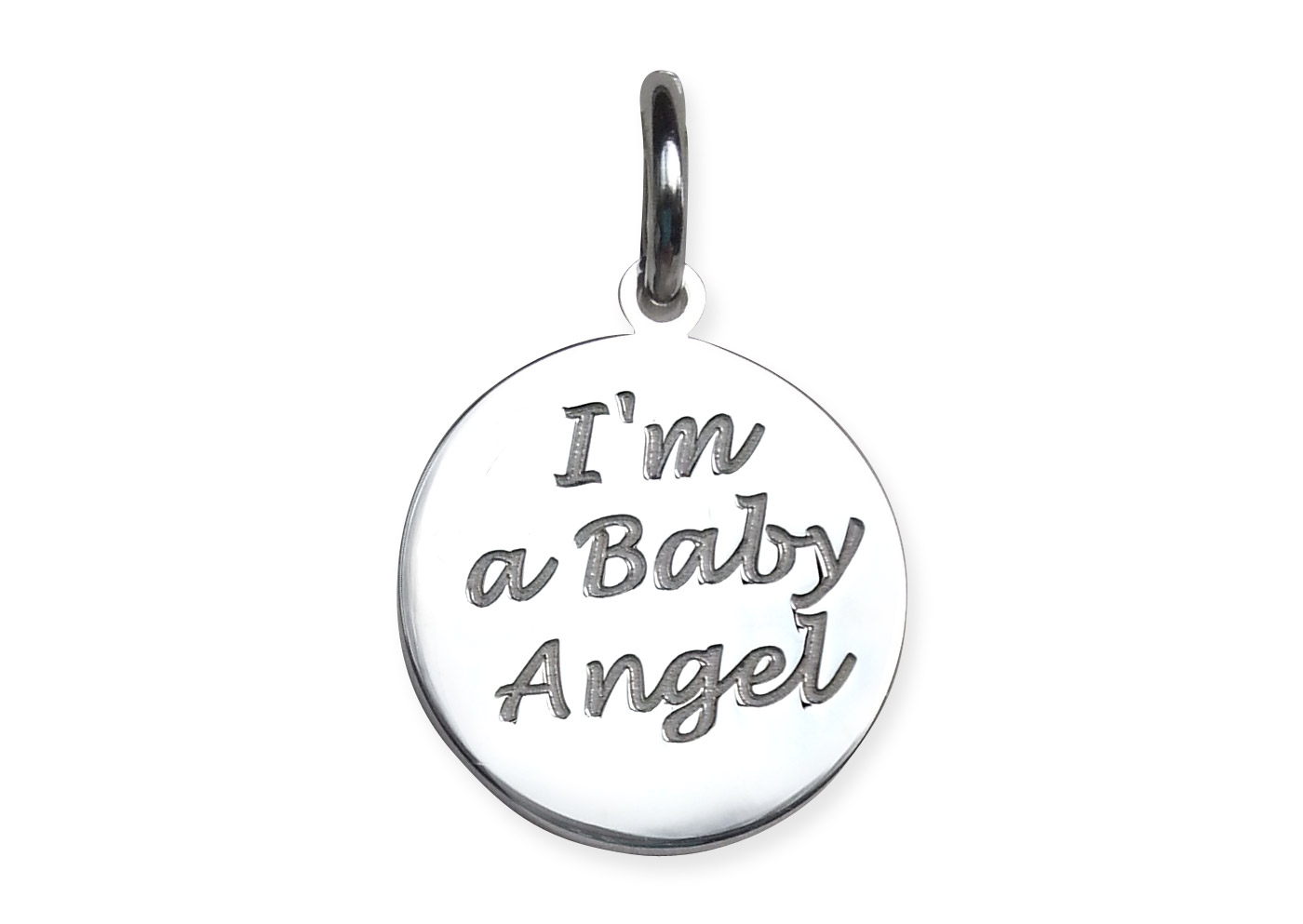 Medaglietta "I'm a Baby Angel"