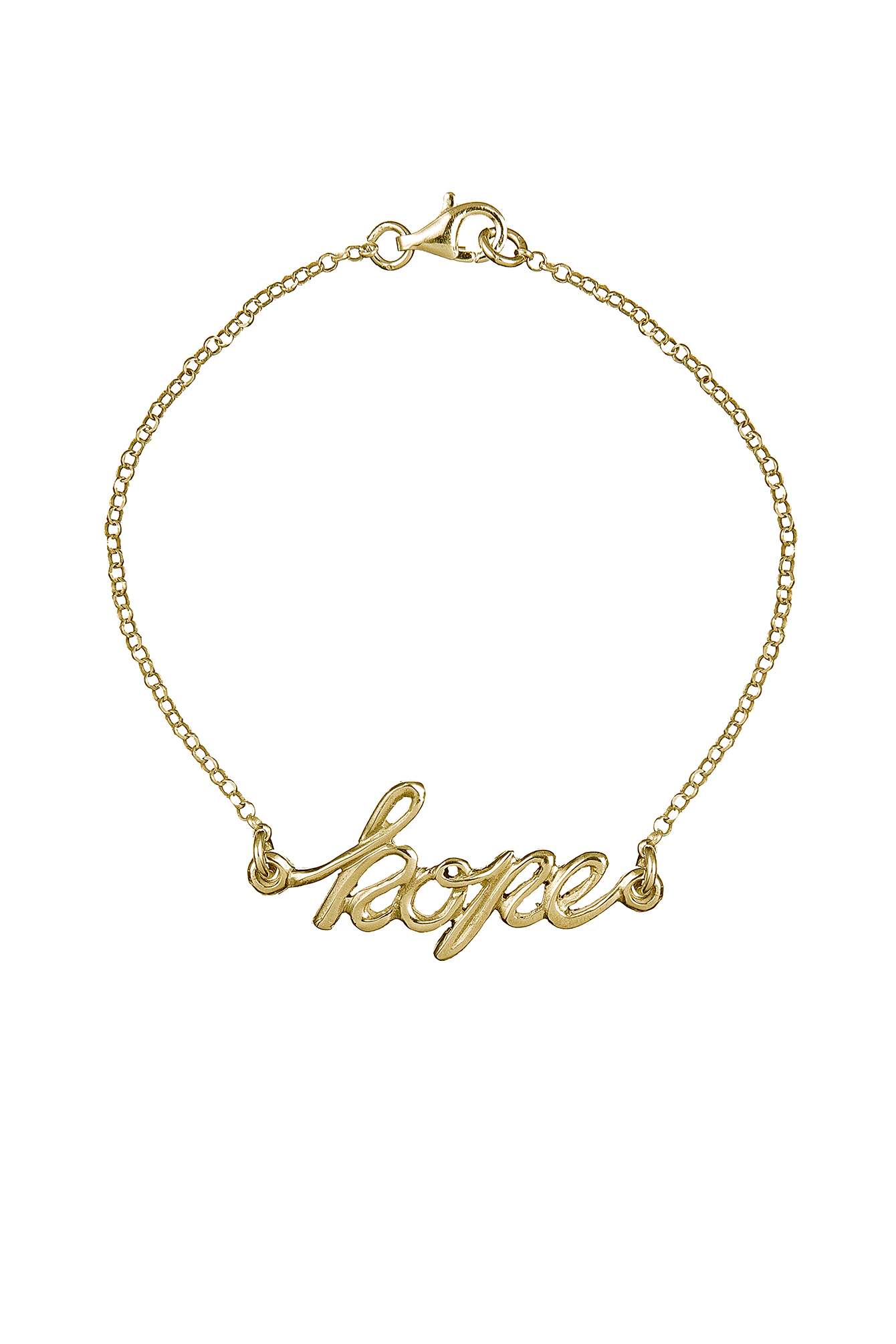 BRACCIALE HOPE CALLIGRAPHY