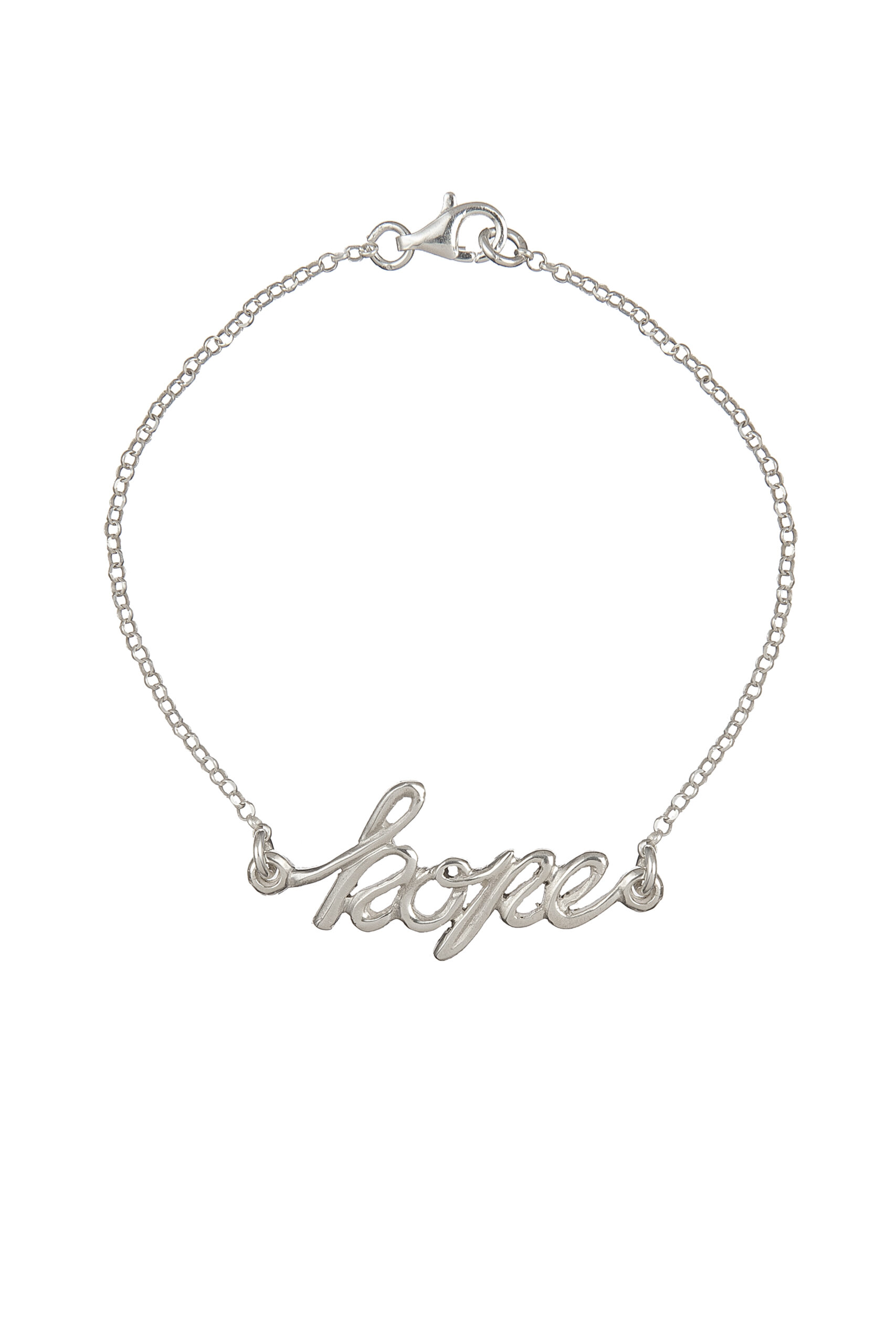 BRACCIALE HOPE CALLIGRAPHY