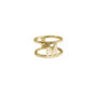 ANELLO LETTERE D'ARGENTO