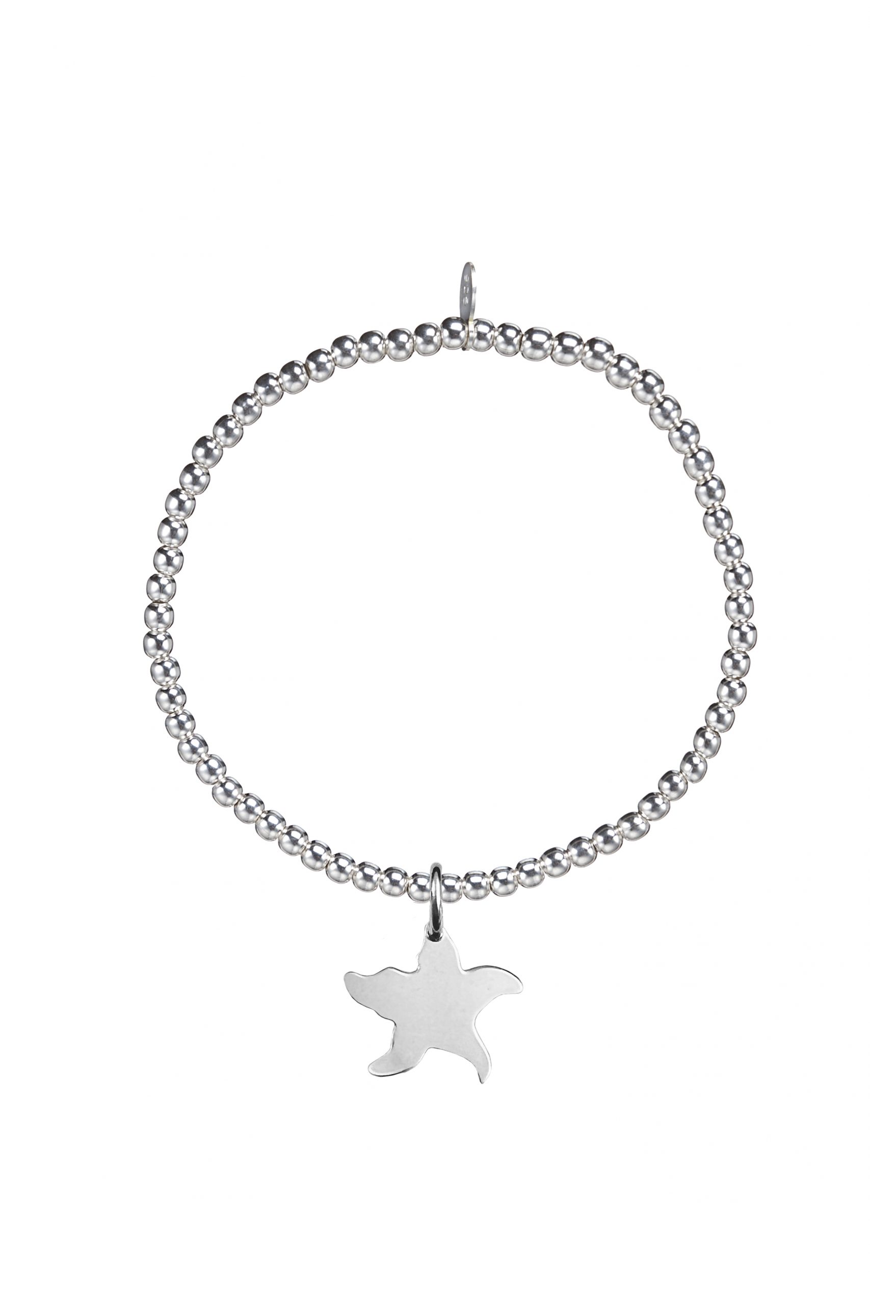 BRACCIALE STELLA MARINA D'ARGENTO