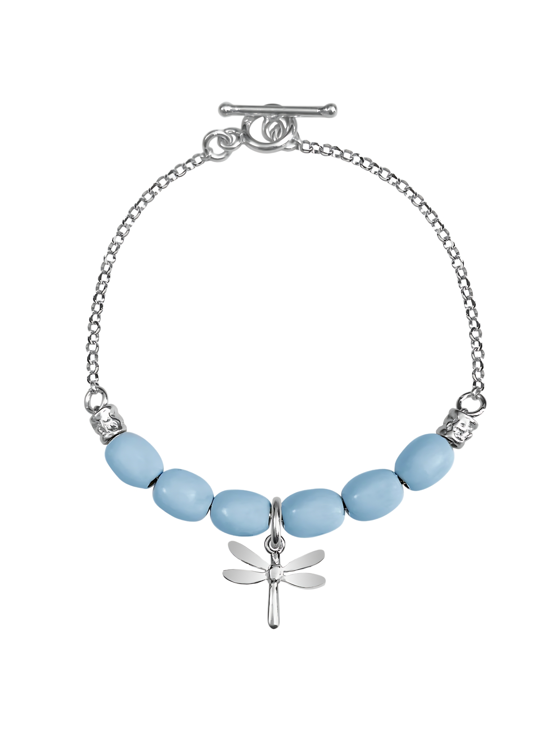 BRACCIALE LIBELLULA AZZURRO