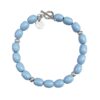 BRACCIALE OVALINE AZZURRO