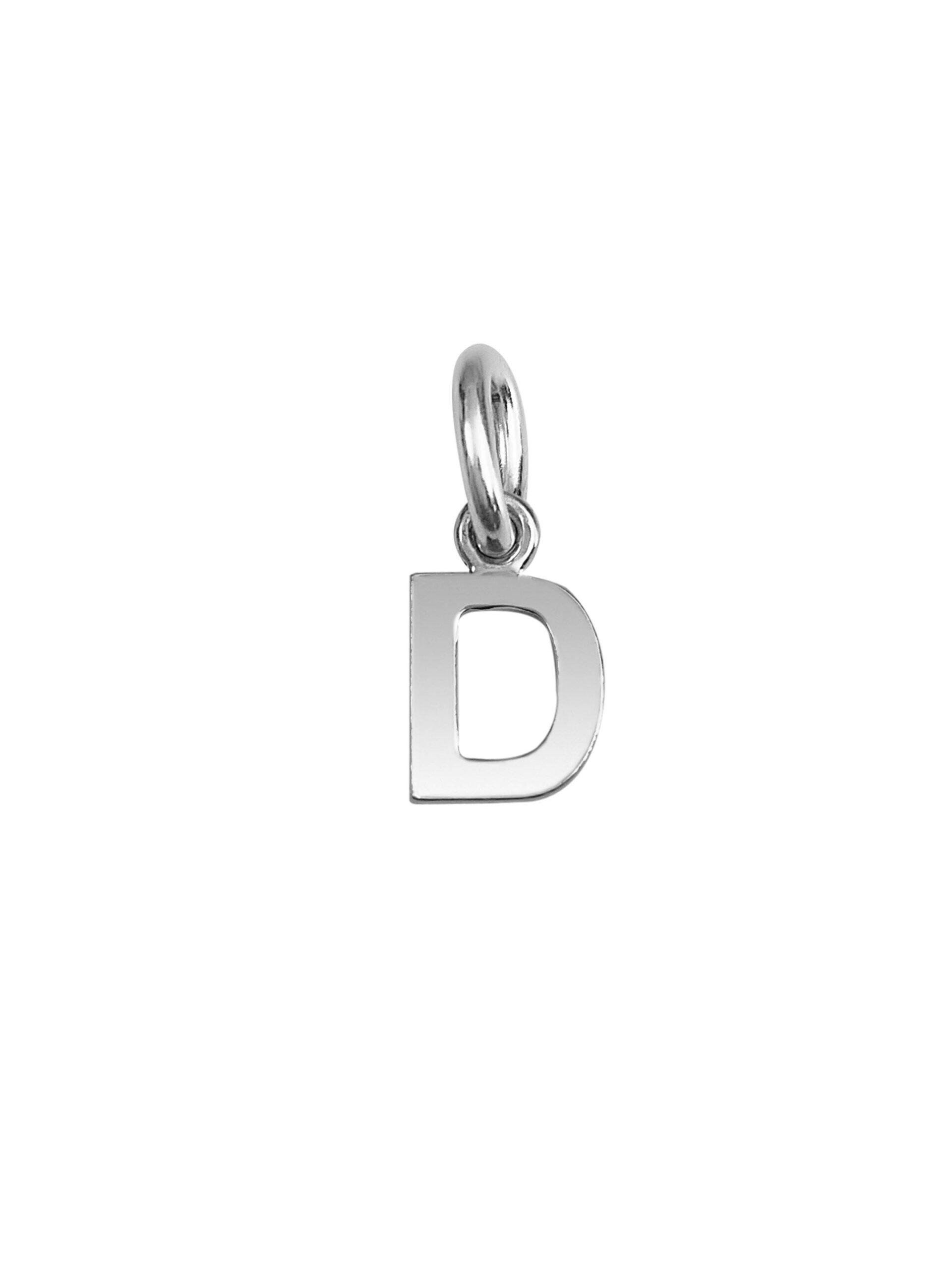 LETTERA D SILVER