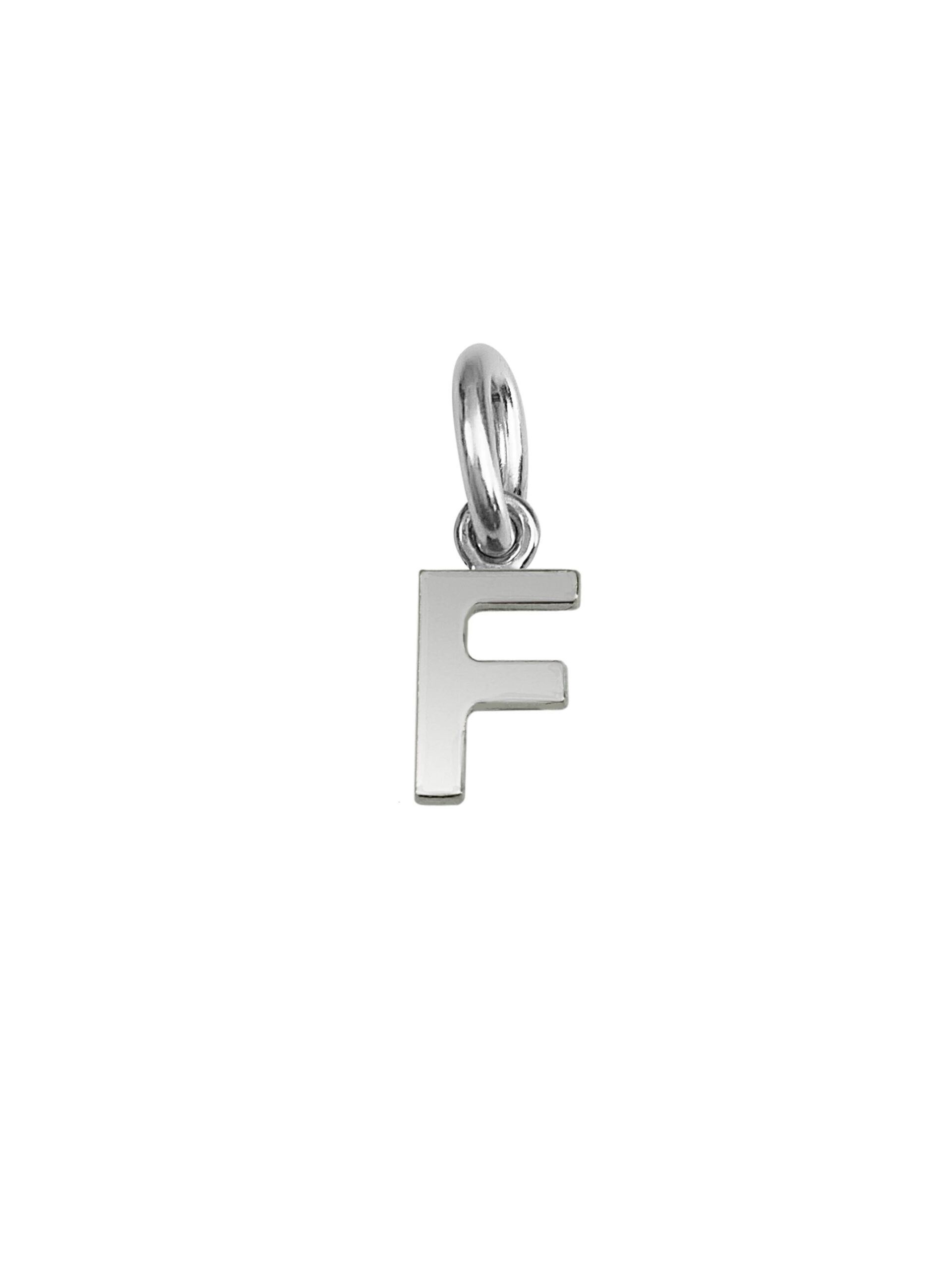 LETTERA F SILVER