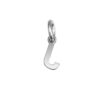 LETTERA J SILVER