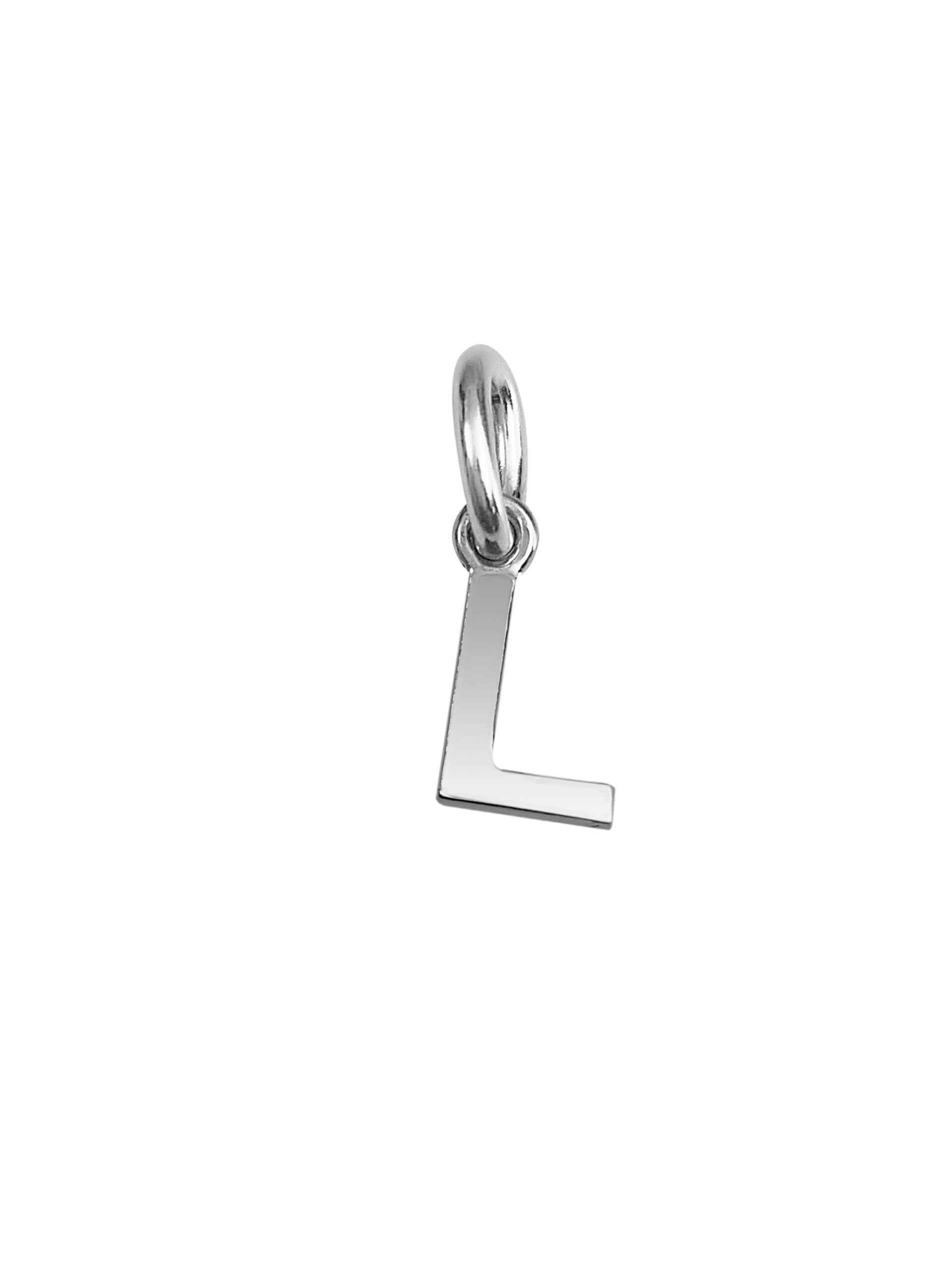LETTERA L SILVER
