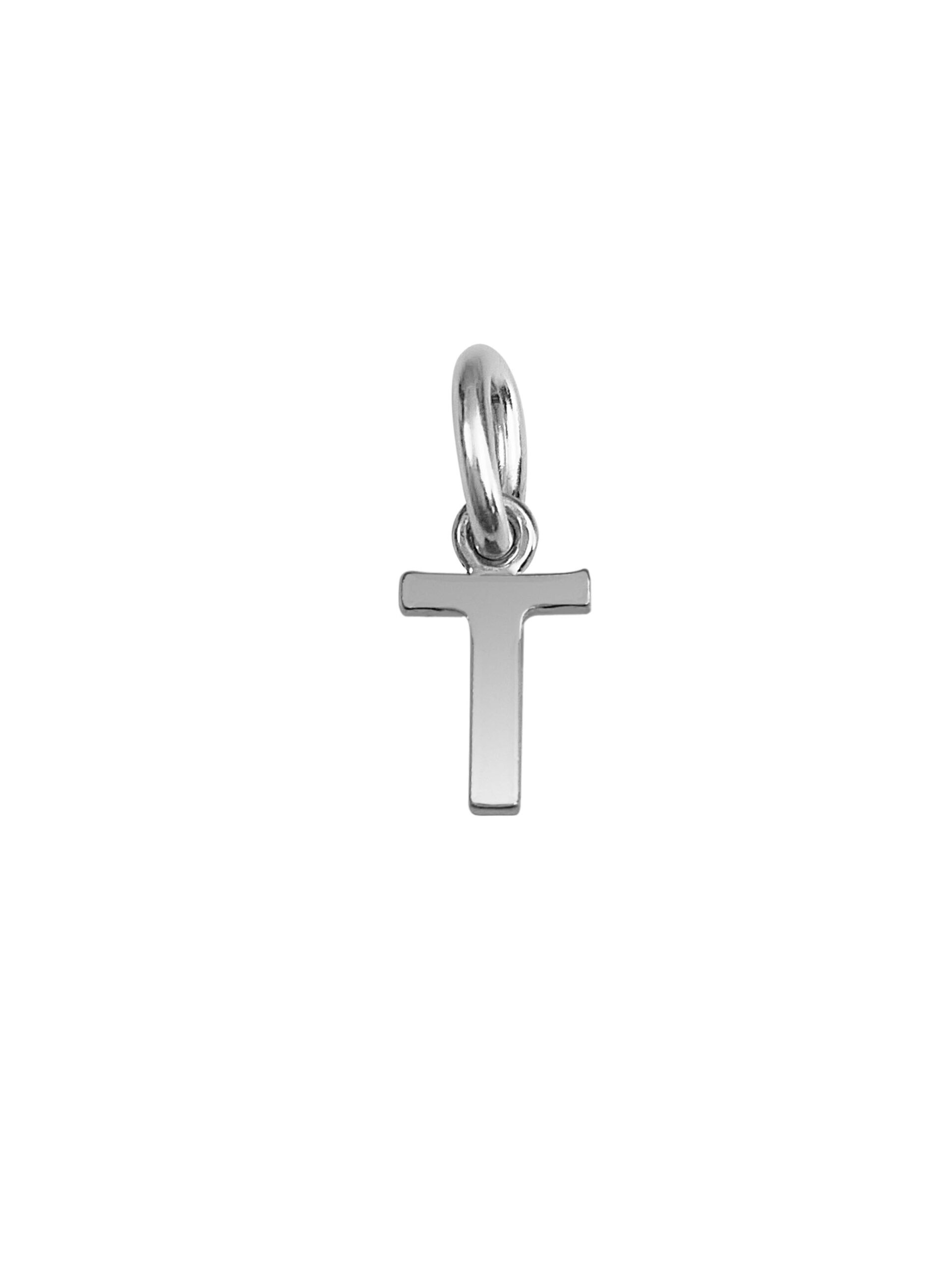 LETTERA T SILVER