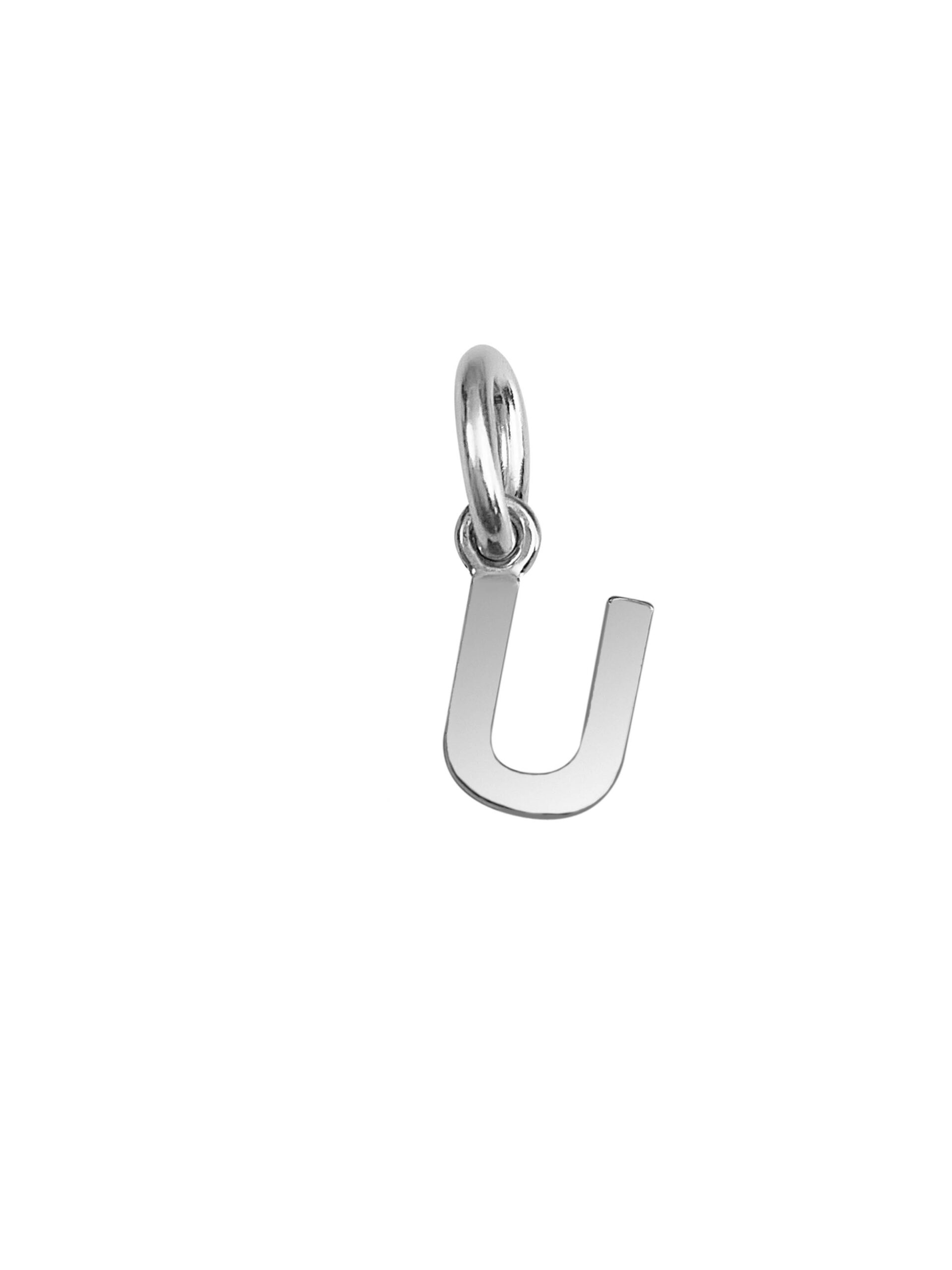 LETTERA U SILVER