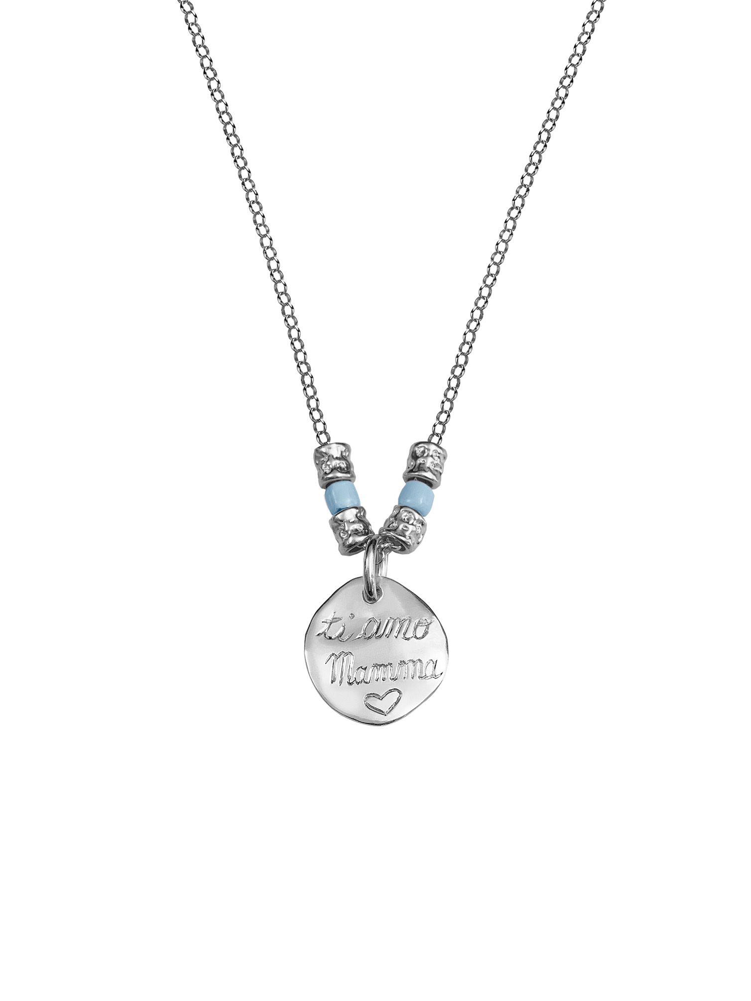 COLLANA PEPITE TI AMO MAMMA - immagine 2