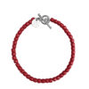 BRACCIALE GRANELLINI ROSSO