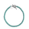 BRACCIALE GRANELLINI VERDE ACQUA