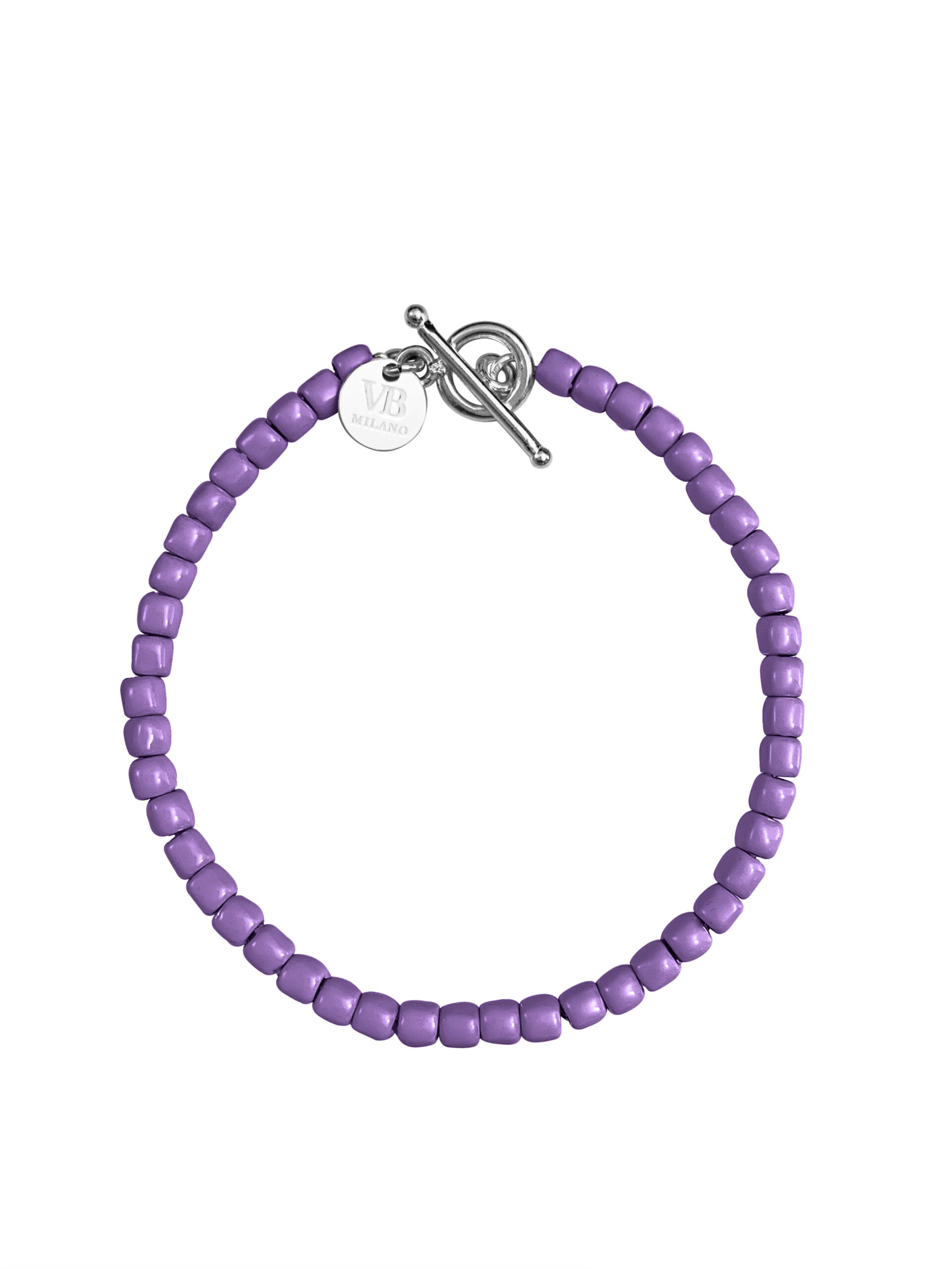 BRACCIALE GRANELLINI LILLA