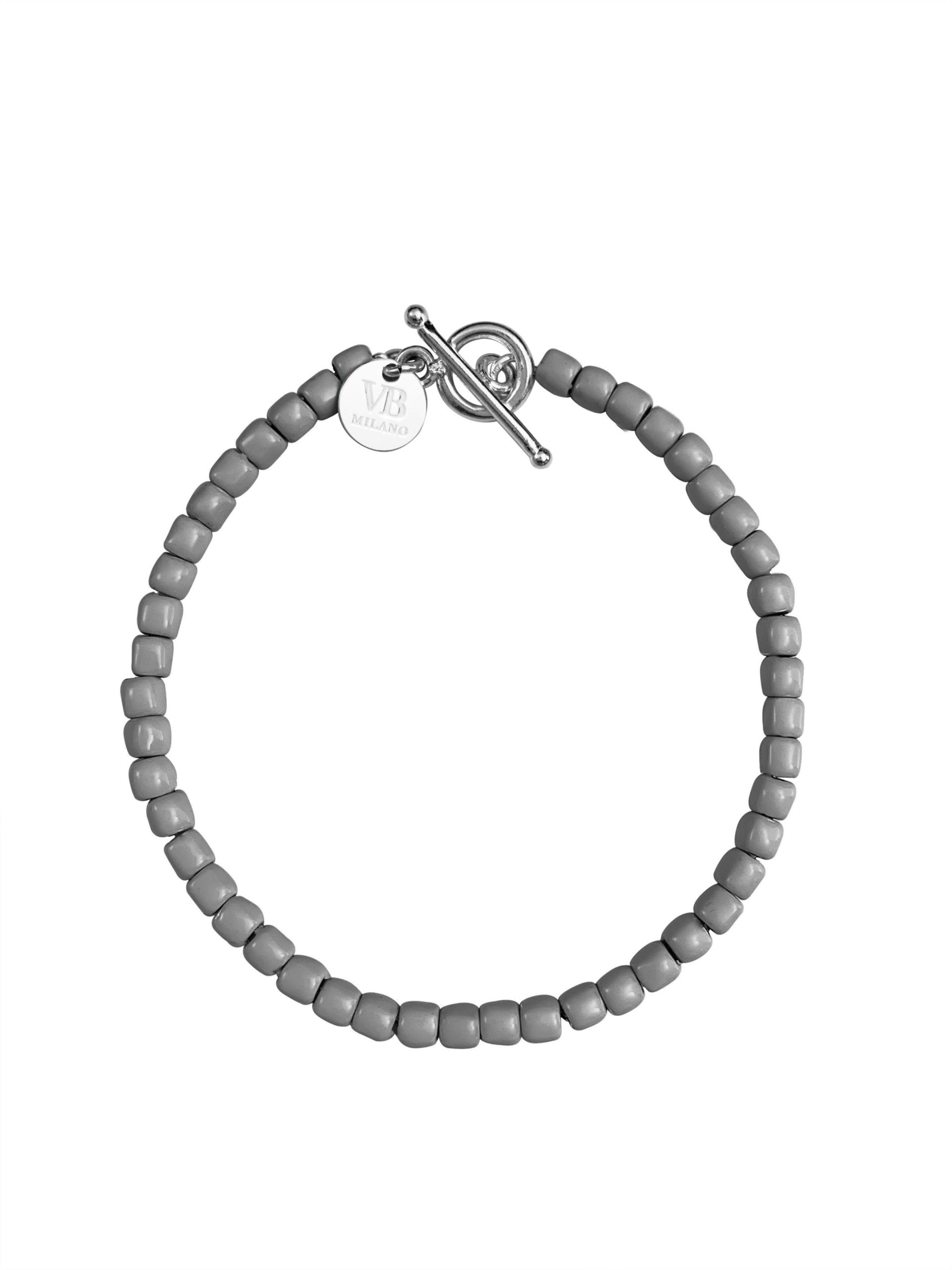 BRACCIALE GRANELLINI LIGHT GREY