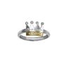 ANELLO DIADEMA QUEEN BICOLORE