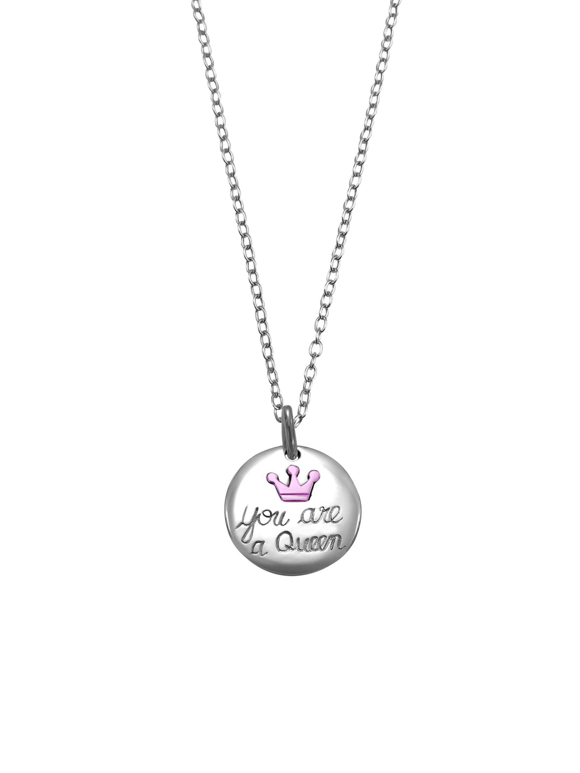 COLLANA YOU ARE A QUEEN PINK