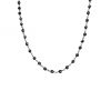 COLLANA BLACK ROSARY