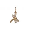 CHARM LIBELLULA ROSATA