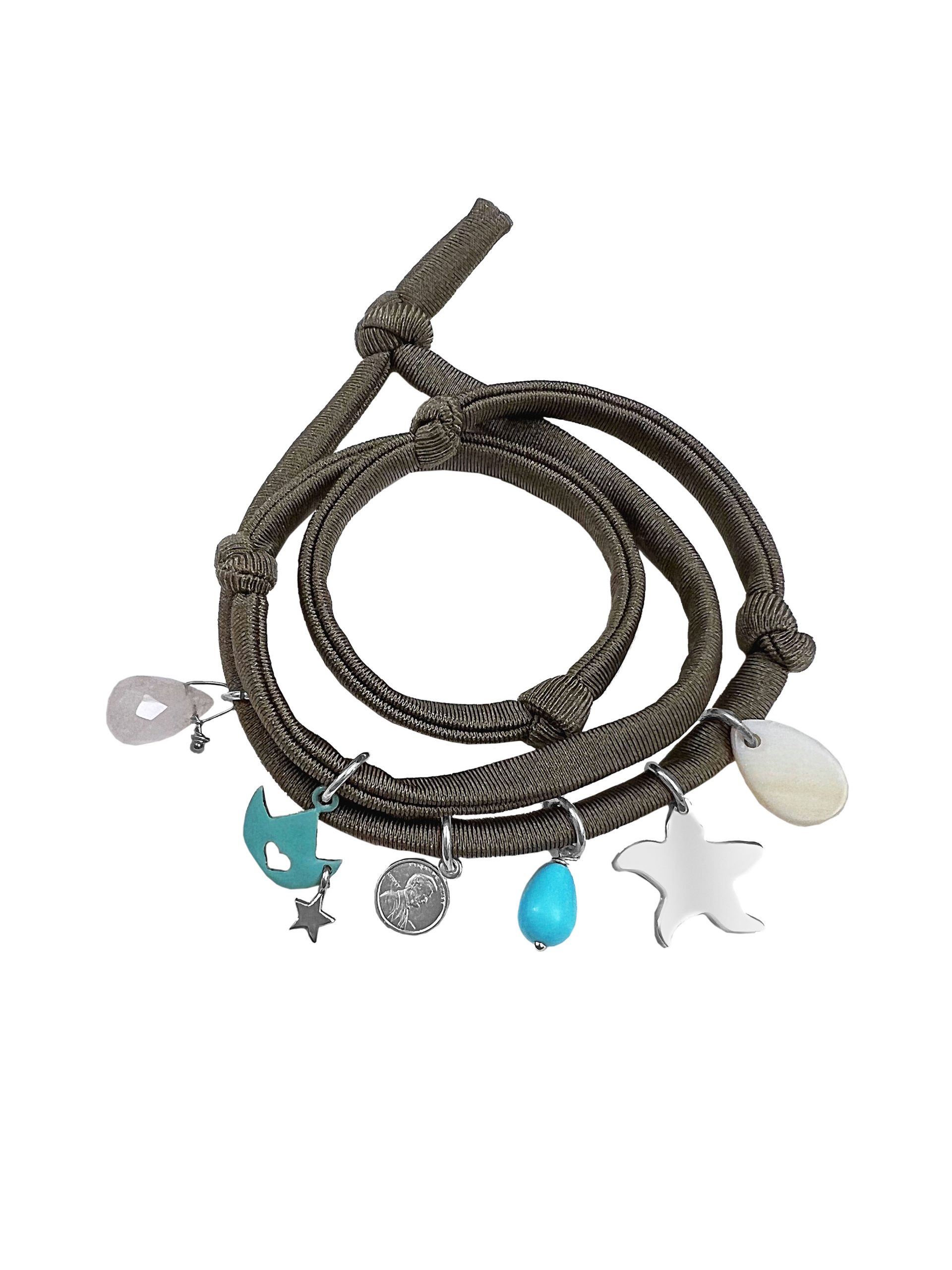 BRACCIALE LACCETTO CHIC FANGO