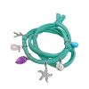BRACCIALE LACCETTO CHIC TURCHESE