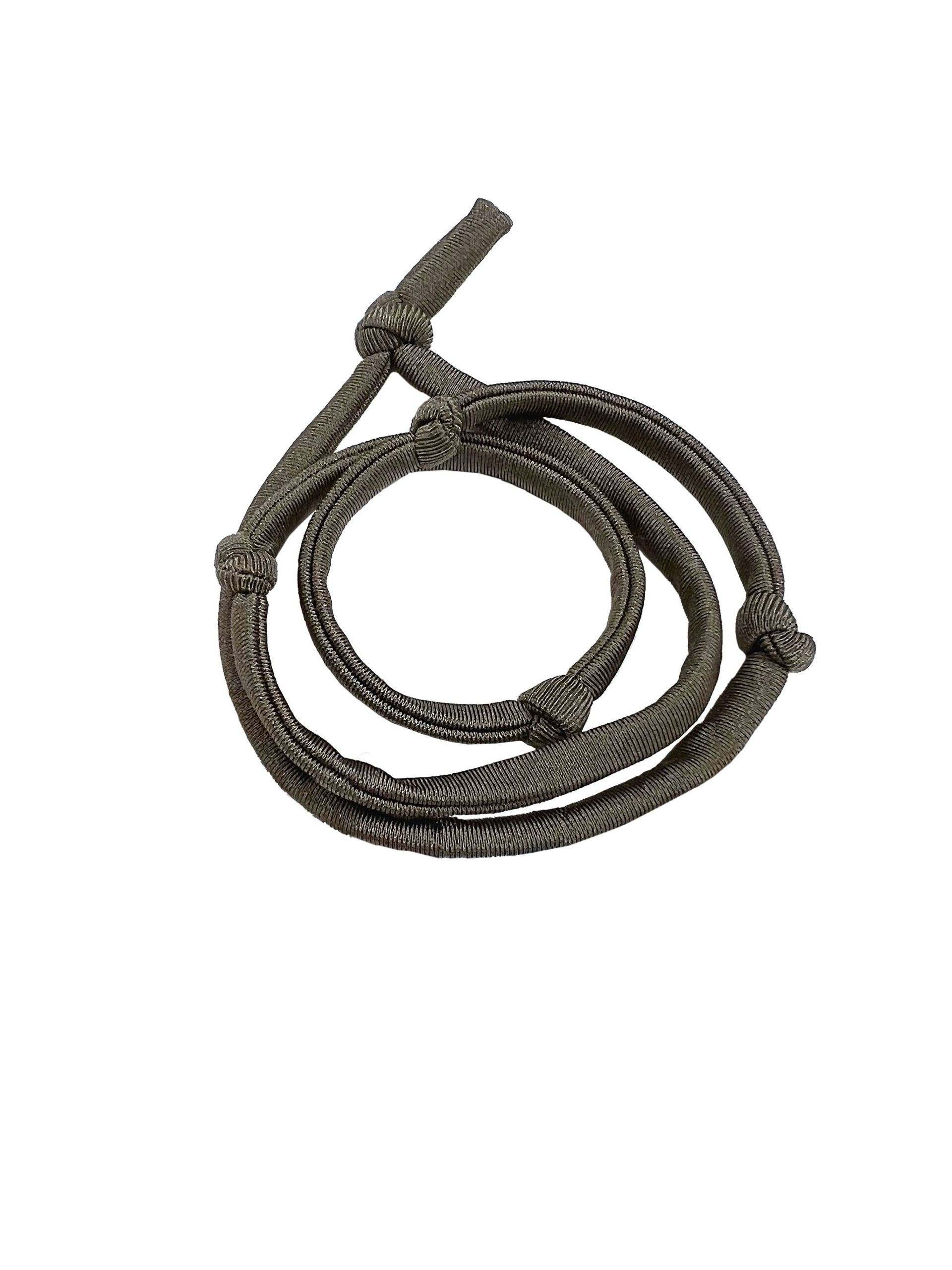 BASE BRACCIALE LACCETTO CHIC FANGO