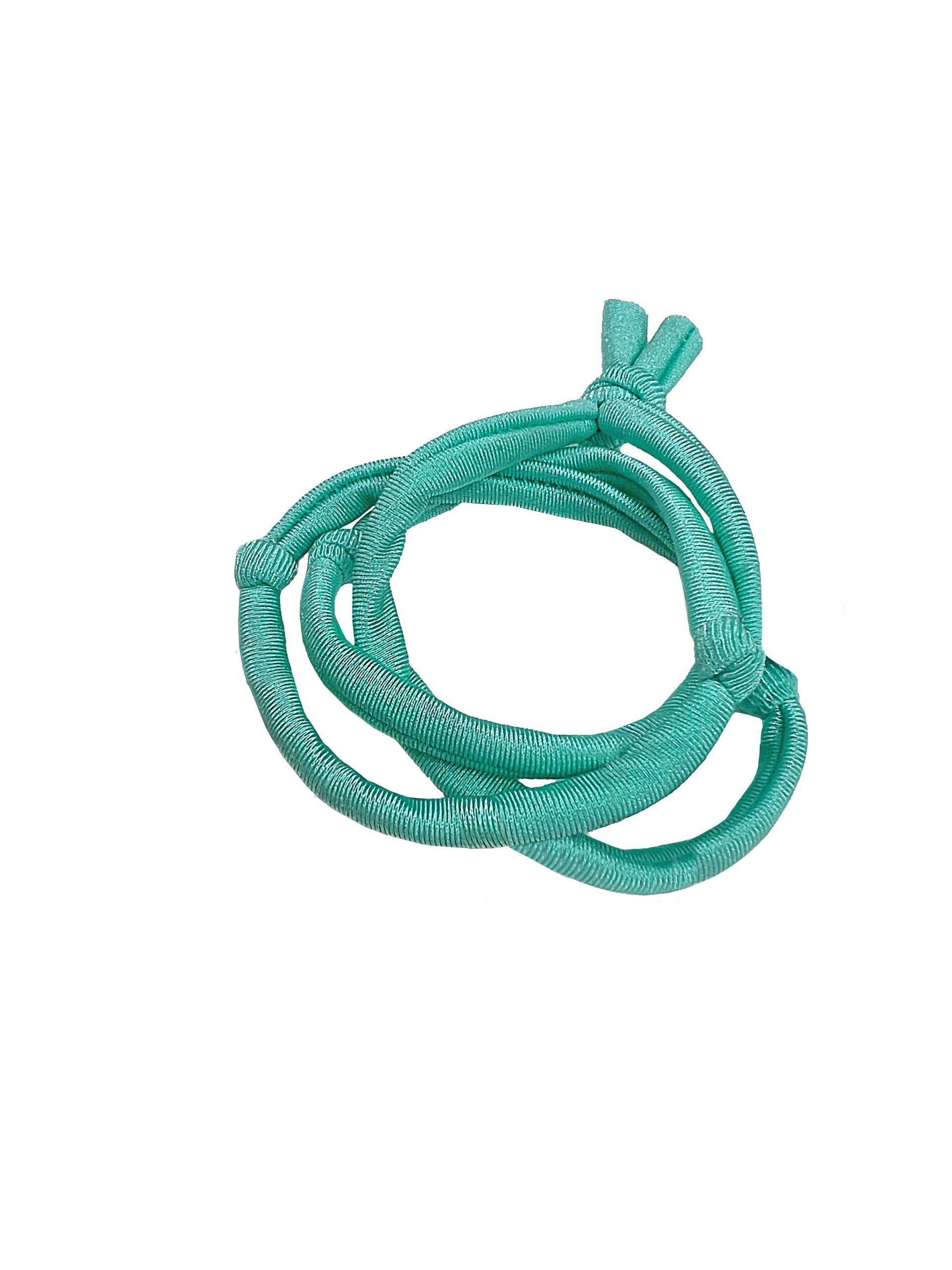 BASE BRACCIALE LACCETTO CHIC TURCHESE