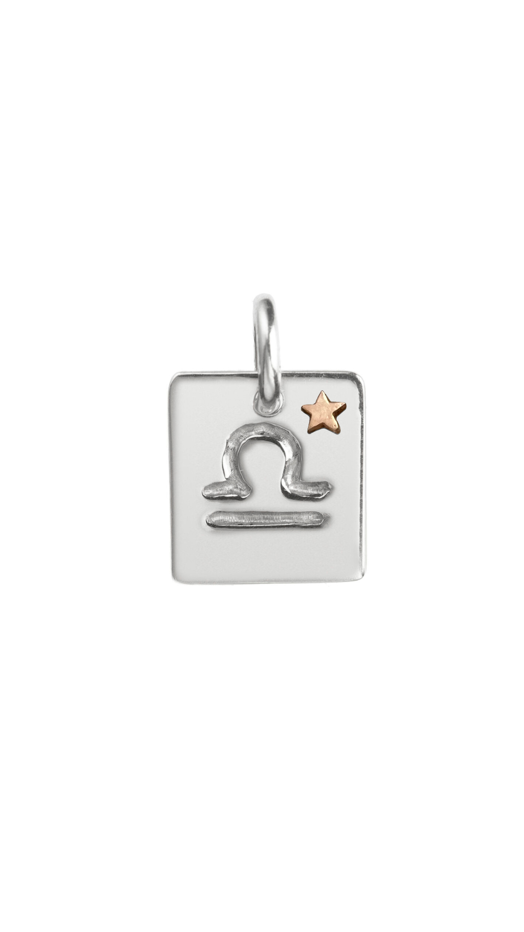 SIGILLO ZODIACO BILANCIA CON STELLINA