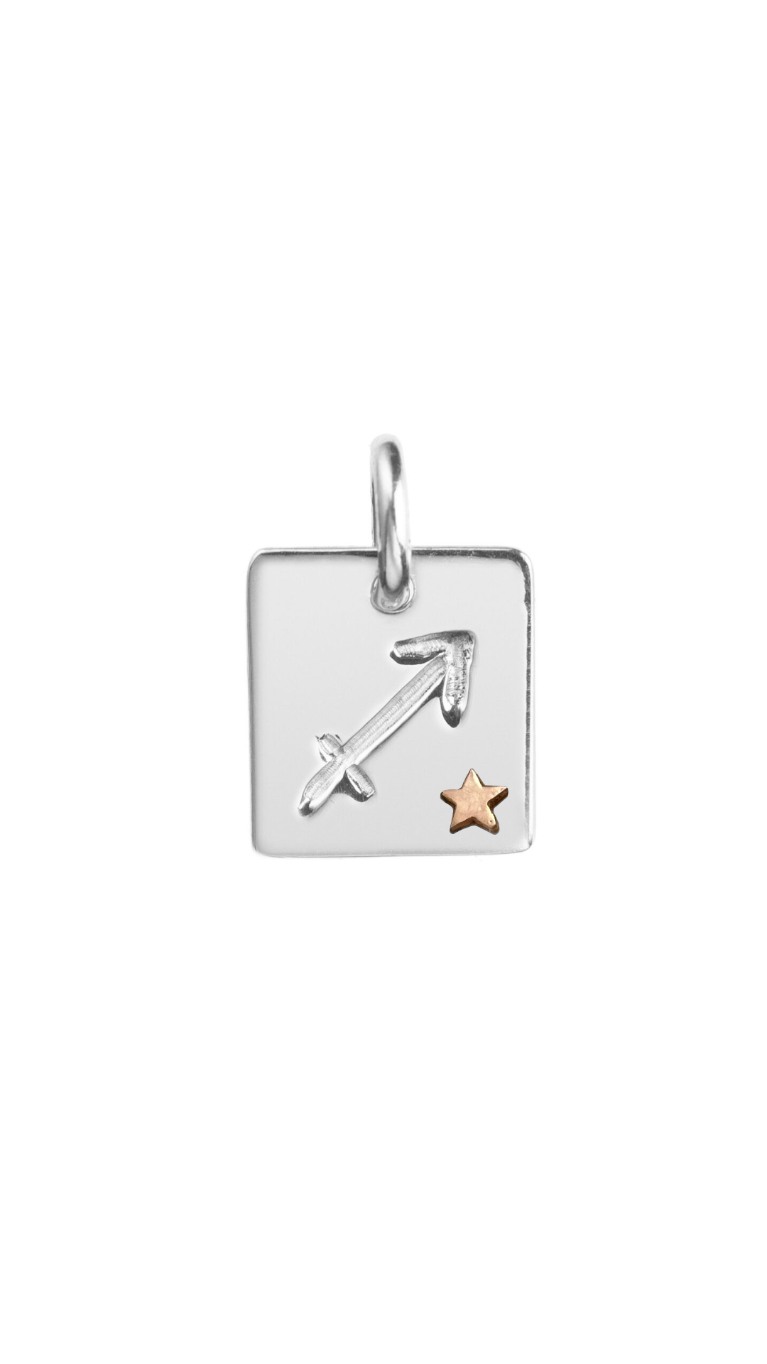 SIGILLO ZODIACO SAGITTARIO CON STELLINA