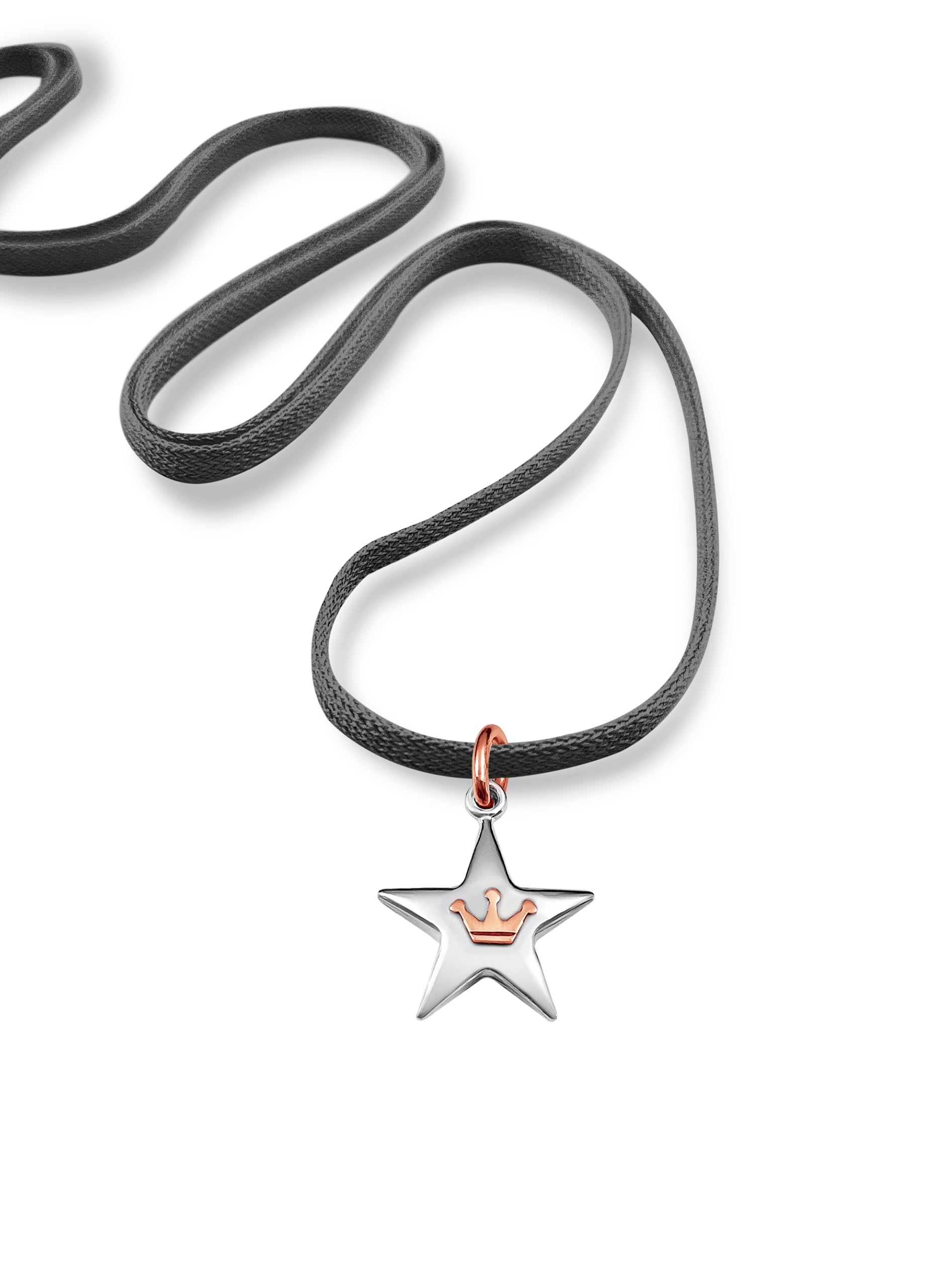 COLLANA CHOKER QUEEN STAR NERA - immagine 2