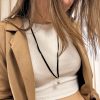COLLANA CHOKER QUEEN STAR NERA