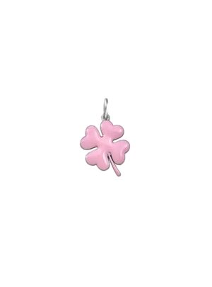 CHARM QUADRIFOGLIO ROSA